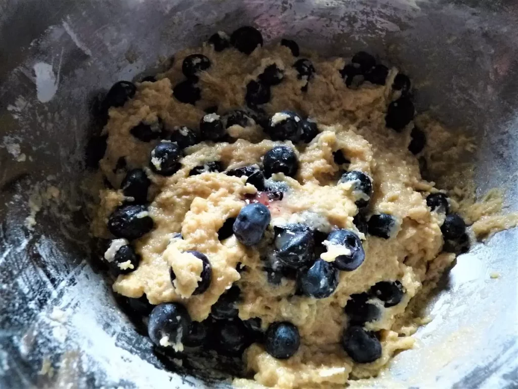 La recette facile des muffins aux myrtilles