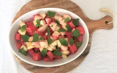Le billet de Sloé du mois d’août : salades et boissons fraîches et bio