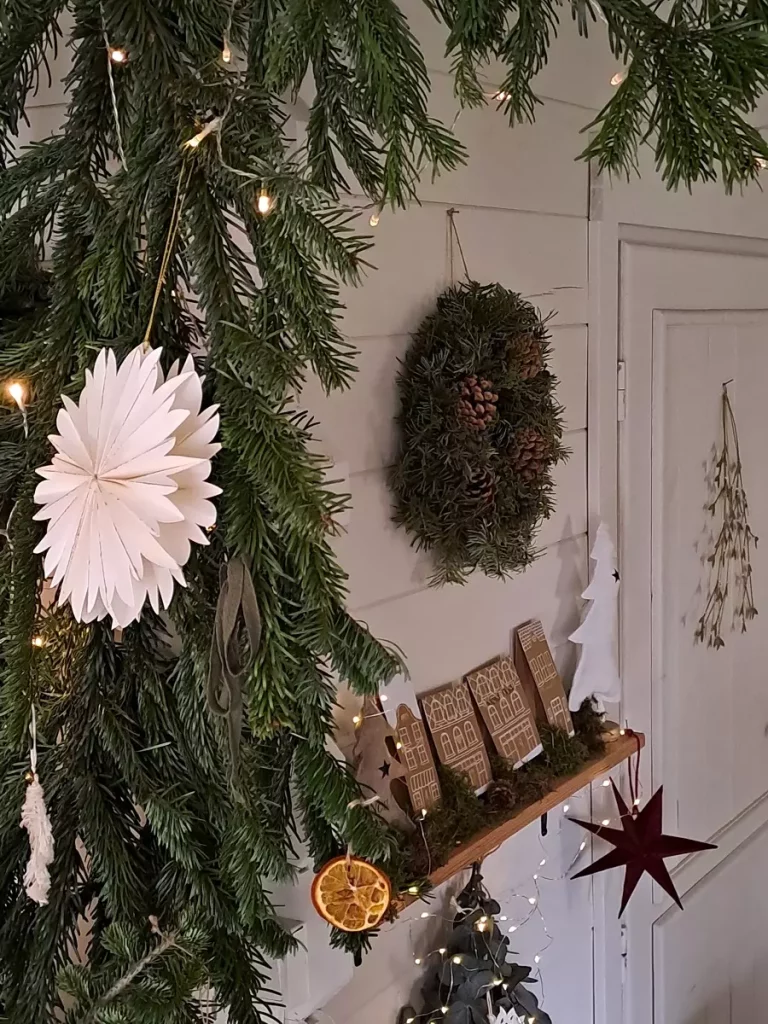 décorations de Noël-espace salle à manger